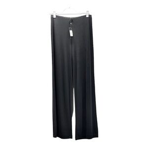 Talbots Size Small Black  Pull On Relaxed Every Day Pant  high rise Long NWT